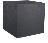 EDA Jardinière VOLCANIA carrée, 495 mm, anthracite