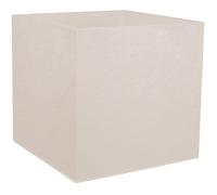 EDA 013728 BE.CA SX EDA Jardinière VOLCANIA, carrée, 495 mm, beige