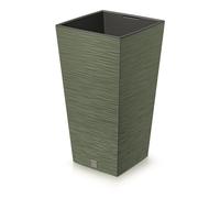 Pot de fleurs carré moderne avec insert differentes couleurs disponible.