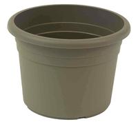 Pot de Fleurs Cilindro Ø40 26cm Haut Taupe Rond Avec Bodenlöchern à Neuf