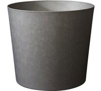 Pot de fleurs Conique EDA Element 30 L, Ø 40 cm, Intérieur/Extérieur, Gris Anthracite