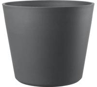 Pot de fleurs Deroma Origin, 38 x H32 cm, 24 L, Gris, Plastique recy t recyclable