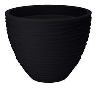 Pot de fleurs diamètre 40 x h 31 cm anthracite - PROGARDEN