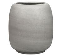 Pot de fleurs d'intérieur Rebecca Mobili Florin 37 x 32,5 x 32,5 cm, oxyde de magnésium gris, style moderne
