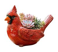 Pot de fleurs d'intérieur, récipient de fleurs en résine, vase de jardin à large ouverture, support de décoratif, support de de balcon, bureau, extérieur, patio, porche, pelouse