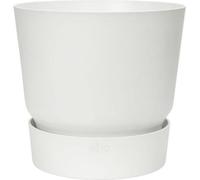 Pot de fleurs Elho Greenville Rond, Ø 47 x H 44,1 cm, 100% Recy lanc, Réservoir d'eau intégré