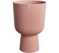 Pot de fleurs Elho Vibes Fold Coupe, Rose, Ø 29.5 x H 45 cm, Intérieur, 100% Recyclé