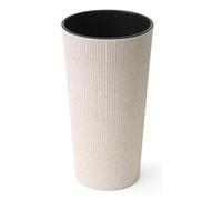 Pot de fleurs en bois Urbanika ECO blanc h46 cm