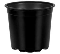 Pot de fleurs en plastique - vidaXL - Noir - 15x15x12,5 cm - Lot de 50 - Résistant aux fissures - Léger