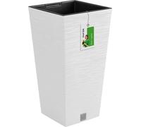 Pot de fleurs FURU Square Bac de balcon Bac à fleurs blanc 60 L