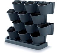 Pot de fleurs Garden Floor Vertical 685x190x546 mm, vertical, cascade, anthracite