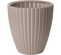 Pot De Fleurs - Garden Id - Fancy - 40 X 42 Cm - Pour Jardin, Balcons Ou Intérieurs - Taupe Taupe
