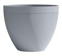 Pot De Fleurs - Garden Id - Green Care Impact Bleu-Gris - 50 X 41 Cm - Garanti 10Ans - 100% Recyclé - Résistant Uv/Gel Bleu-gris G