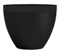 Pot De Fleurs - Garden Id - Green Care Impact Noir-Anth - 40 X 31 Cm - Garanti 10ans - 100% Recyclé - Résistant Uv/Gel