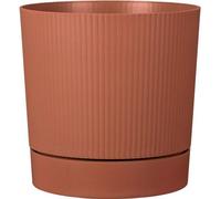 Pot de fleurs Garden ID Lino, Rond Ø 39 cm, 32 L, H 38 cm, Siena