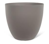 Garden ID Pot de fleurs Phoenix Taupe 38 x 34 cm 100% recyclable résistant au gel et UV extérieur