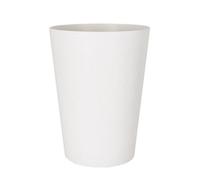 Pot de fleurs Haut Porto Mate - ARTEVASI - Ø 30 x H 40 cm - Blanc