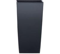 Pot de fleurs haute Urbi Square DURS325 S433 - PROSPERPLAST - Noir - 61cm - 21/49L