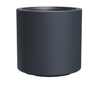 Prosperplast Pot de fleurs, pot de fleurs avec insert, en plastique robuste, pour l'intérieur et l'extérieur, résistant aux UV et au gel, anthracite, 46,8 x 45 cm