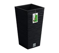 Prosperplast Pot de fleurs FURU 20x20x38 cm avec réserve d'eau Anthracite