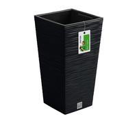 Pot de fleurs carré avec insert amovible moderne deux couleurs disponible