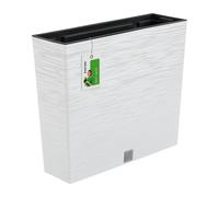 Pot de fleurs avec reserve d´eau 12 L blanc - FURU