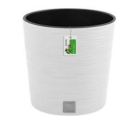 Pot de fleurs avec reserve d´eau 7,5 L blanc - FURU