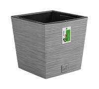 Pot de fleurs jardinière FURU Square jardinière de balcon jardinière grise 10 L