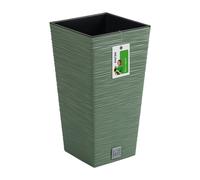 Pot De Fleurs Prosperplast Furu Square Dfsh200-5615c 200x200x380mm - Couleur Vert Terre Multicolore