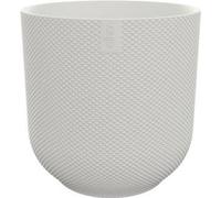 Pot de fleurs Jazz blanc - D26 x H24 - Pot de fleurs pour l'intérieur et
