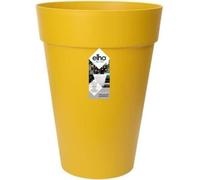 Pot de Fleurs Loft Urban Rond Haut Elho, Ø 34 x H 45 cm, Extérieur, 100% Recyclé, Jaune