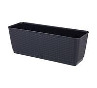 Pot de Fleurs Neuf Plastique Ratolla 50 cm de Large Anthracite