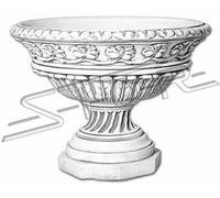 Pot de fleurs Plantation Bac Décoration Figure Pots de fleurs Jardin Vases Récipient 552