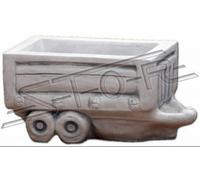 Pot de fleurs Plantation Bac Décoration Figure Pots de fleurs Jardin Vases Tracteur Nouveau