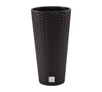 Pot de fleurs pot de fleurs aspect rotin avec insert nombreuses tailles 4 cou...