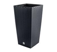Prosperplast Pot de fleurs Rato Square DRTS265-S433 avec insert 26,6 L 26,5x26,5x50 cm anthracite