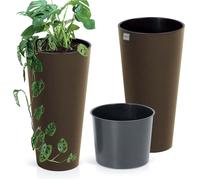 Pot de fleurs pot décoratif pot 30 cm pour la maison, le jardin ECO Wood...