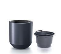 Pot de fleurs pot HEOS jardinière insert massif 4 couleurs Ø39 H44