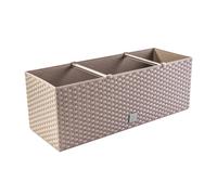 PROSPERPLAST Jardinière rectangulière mocca arrosage automatique 17l.
