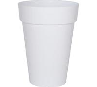 Pot de fleurs - RIVIERA - Soleilla haut - H52 x D39 cm - 37L - Blanc