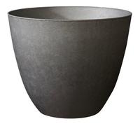 Pot de fleurs Rond Ø 40 cm - EDA - Element - 26,2 L - Intérieur / Extérieur - Ø 39,4 x H. 31,6 cm - Gris Anthracite
