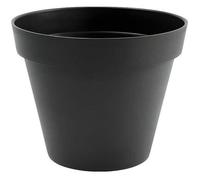 Pot de fleurs Rond - Ø 48 cm - EDA - Toscane - 43 L - Intérieur/Extérieur - Ø 47,5 x H.40 cm - Gris Anthracite