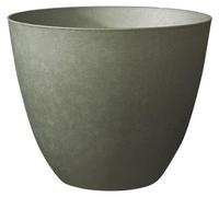 Pot de fleurs Rond, Ø 50 cm, 47,8 L, Système de drainage, Intérieur/Extérieur, EDA Element, Kaki
