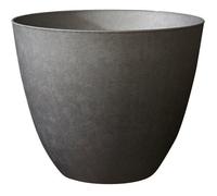 Pot de fleurs Rond Ø 50 cm - EDA - Element - 47,8 L - Intérieur / Extérieur - Ø 48,8 x H. 38,4 cm - Gris Anthracite
