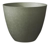 Pot de fleurs Rond Ø 50 cm - EDA - Element - 47,8 L - Système de drainage - Intérieur / Extérieur - Ø 48,8 x H 38,4 cm - Kaki
