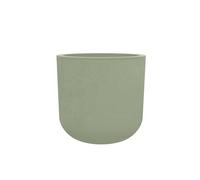 Pot de fleurs rond Basalt Up - Ø 40 x 37 cm - 32,5 L - Vert amande -