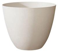 Pot de Fleurs Rond EDA Element 47,8 L Ø 48,8 x H. 38,4 cm Calcaire Intérieur / Extérieur
