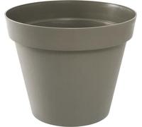 Pot de fleurs rond EDA Toscane, 76 L, Ø 60 x H 47 cm, Taupe