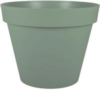 Pot de fleurs rond EDA Toscane, 76 L, Ø 60 x H 47 cm, Vert laurier