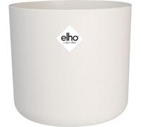 Pot de fleurs rond Elho B.FOR Soft, Plastique, Ø29,5 x H 27,6 cm, Vert Feuille